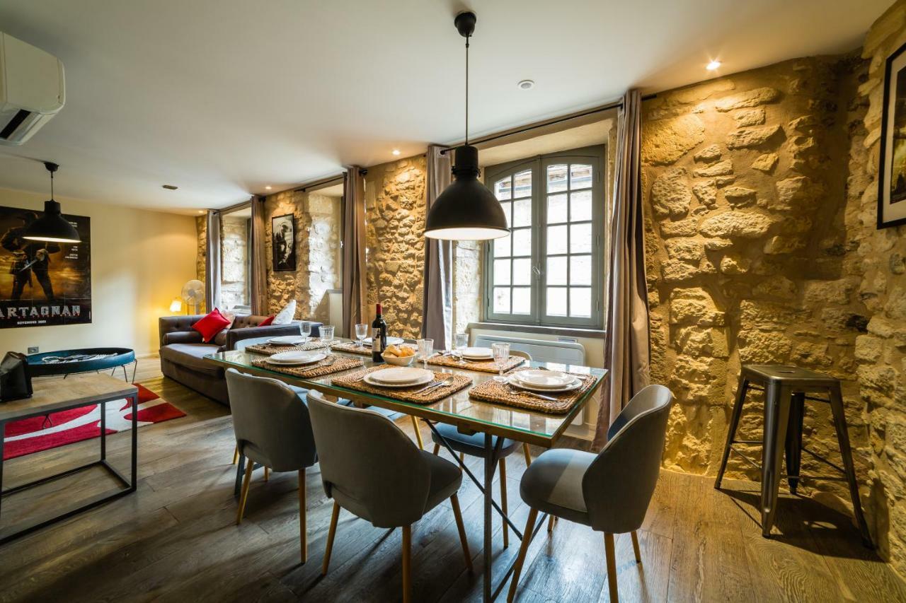 Apartamento Le Grand Duplex De Rafael Sarlat Exterior foto