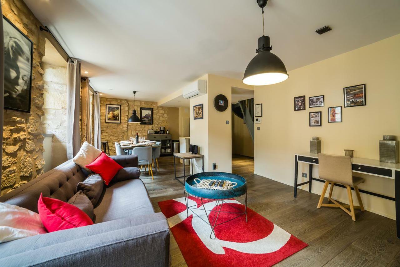 Apartamento Le Grand Duplex De Rafael Sarlat Exterior foto